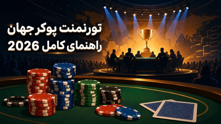 تورنمنت‌ پوکر جهان | راهنمای کامل 2026
