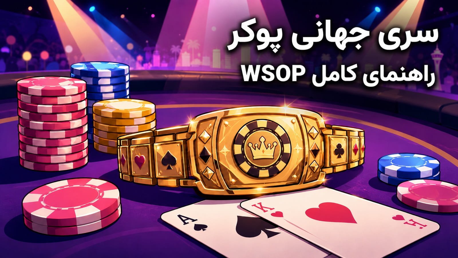 سری جهانی پوکر؛ راهنمای کامل WSOP