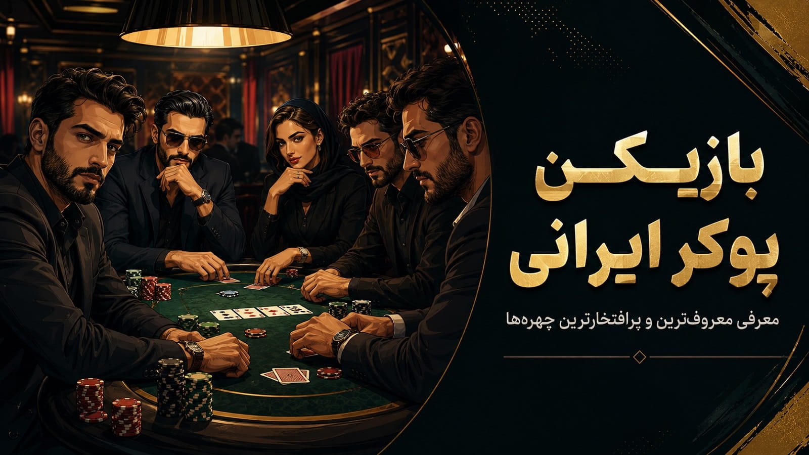بازیکن پوکر ایرانی؛ معرفی معروف‌ترین و پرافتخارترین چهره‌ها