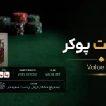 ولیو بت پوکر چیست؟ آموزش Value Bet و انتخاب سایز درست