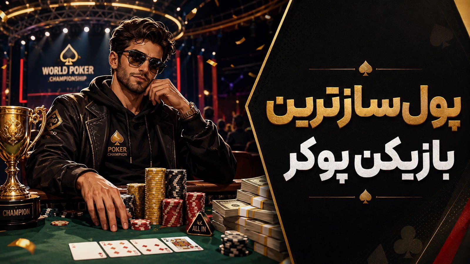 پول سازترین بازیکن پوکر؛ برین کنی و رکورد ۹۰ میلیون دلاری