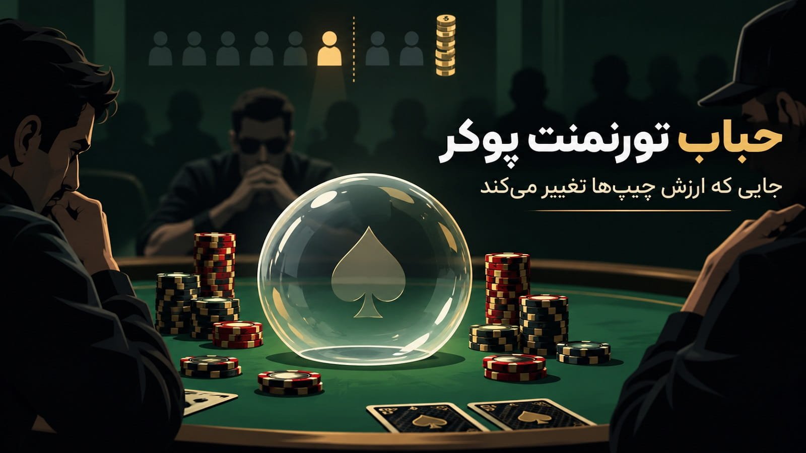 حباب تورنمنت پوکر؛ جایی که ارزش چیپ‌ها تغییر می‌کند